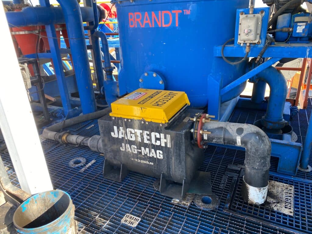 Jagtech’s cutting-edge technologies boost operational performance by improving fluid stability and removing metallic fines from drilling mud.
